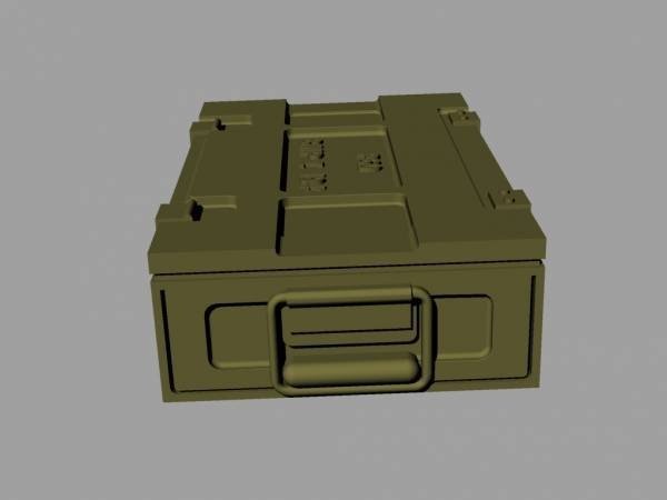 Panzer Art RE35-383 Ammo boxes for 25pdr (HE and AT pattern) 1/35