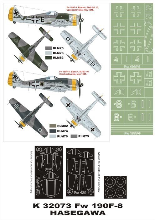 Montex K32073 Fw 190F-8 1/32