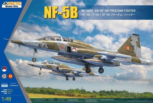Kinetic K48117 F-5B Freedom Fighter II 1/48