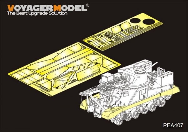 Voyager Model PEA407 WWII US M31 tank recovery vehicle Track Covers For TAKOM 2088 1/35