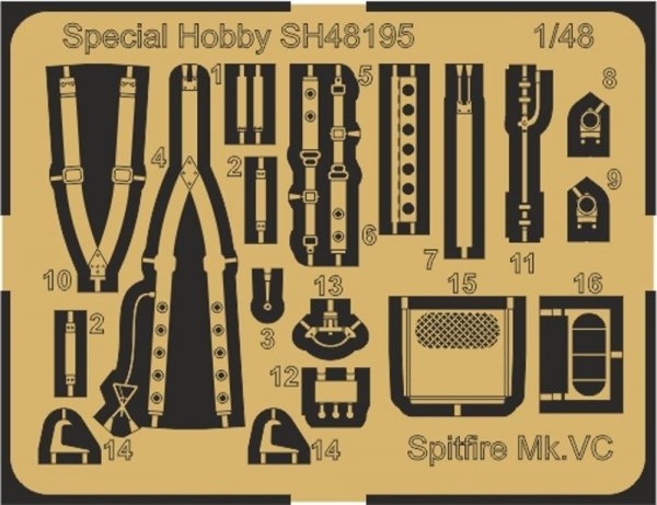 Special Hobby 48195 Supermarine Spitfire Mk. VC 'Overseas Jockeys' 1/48