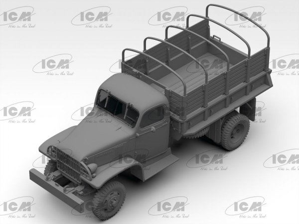 ICM 35593 G7107 WWII Army Truck 1/35