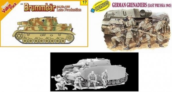 Cyber Hobby 9117 Sd.Kfz.166 Late Production Brummbar (1:35)