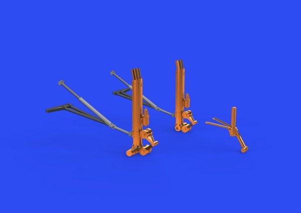 Eduard 6481022 B-17F undercarriage legs BRONZE EDUARD 1/48