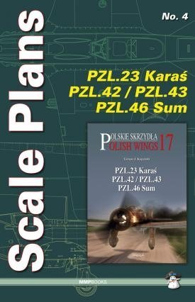 MMP Books 78357 Scale Plans No. 4 PZL.23 Karaś EN