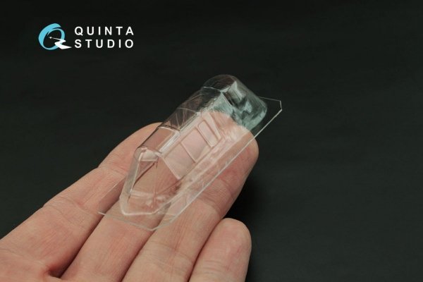 Quinta Studio QC48011 Pe-2 vacuformed clear canopy (for Zvezda kit) 1/48