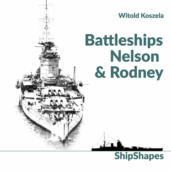 MMP Books 58358 ShipShapes: Battleships Rodney &amp; Nelson EN