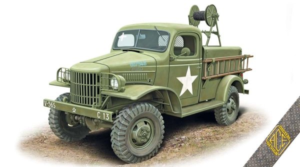 ACE 72593 WC-43 (T 215) Telephone installation and maintenance 1/2 ton truck 1/72