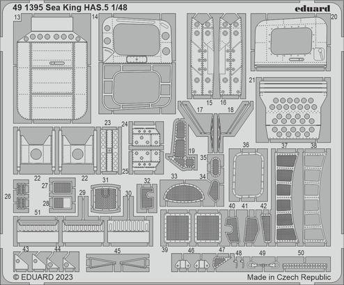 Eduard 491395 Sea King HAS.5 Airfix 1/48