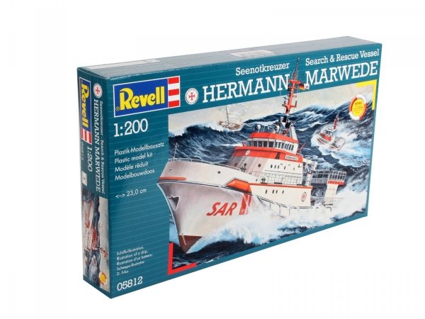 Revell 05812 German DGzRS Hermann Marwede (1:200)