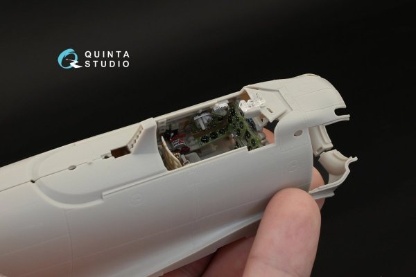 Quinta Studio QD32026 A6M5 (Mitsubishi prod.) 3D-Printed &amp; coloured Interior on decal paper (for Tamiya kit) 1/32