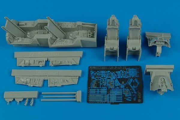 Aires 4454 F-16D block 30 fighting Falcon cockpit set 1/48 Hasegawa