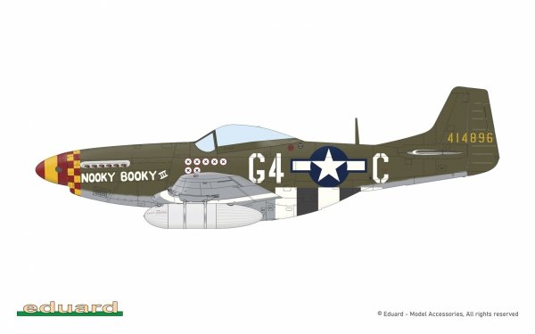 Eduard 70173 P-51D Mustang - The ProfiPACK Edition 1/72