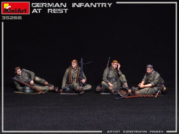 MiniArt 35266 GERMAN INFANTRY AT REST 1/35