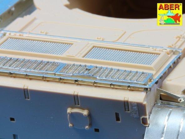 Aber 35G28 Grilles for Russian tank T-55 also Tiran 5 (1:35)