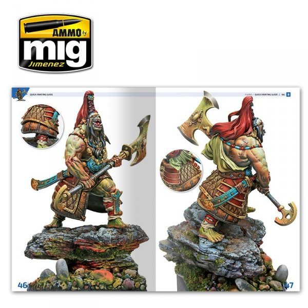 Ammo of Mig Jimenez 6220 ENCYCLOPEDIA OF FIGURES MODELLING TECHNIQUES VOL. 0 - QUICK GUIDE FOR PAINTING (English)