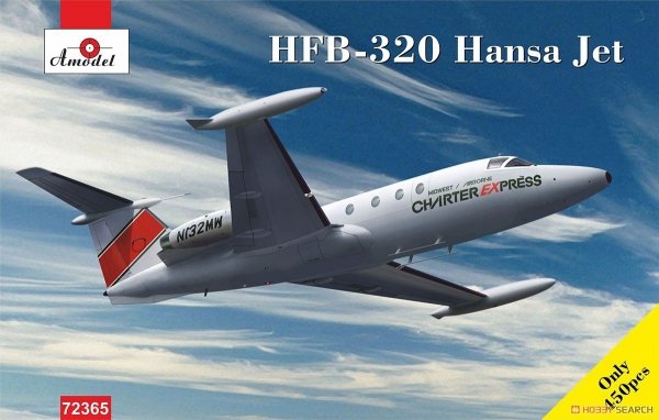 A-Model 72365 HFB-320 Hansa Jet Charter Express 1:72