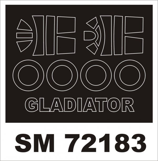 Montex SM72183 Gloster Gladiator SWORD