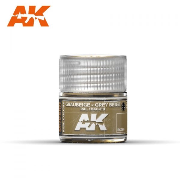 AK Interactive RC089 GRAUBEIGE – GREY BEIGE RAL 1040-F9 10ml