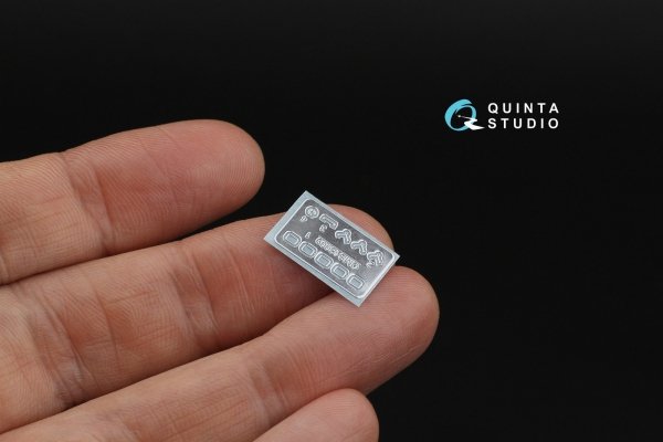 Quinta Studio QR+48132 WWII Red Army AF Seatbelts Type 2 (with metal buckles) (All kits) 1/48