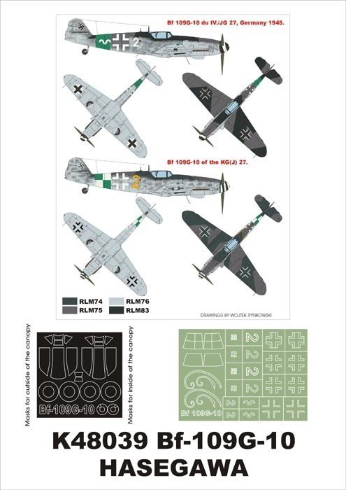 Montex K48039 Bf 109G-10 1/48