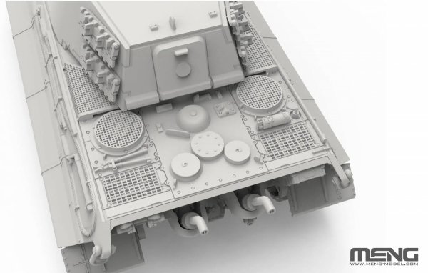 Meng Model 72-011 German Heavy Tank Sd.Kfz. 182 King Tiger (Henschel Turret) 1/72