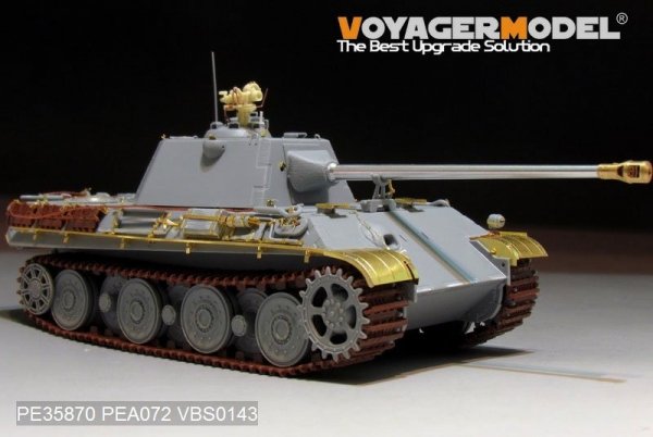 Voyager Model PE35870 WWII German Panther II Prototype Design Plan basic for AMUSING HOBBY 1/35