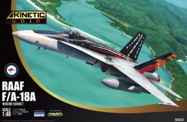 Kinetic K48131 RAAF F/A-18A Worimi Hornet 1/48