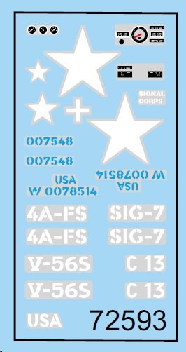 ACE 72593 WC-43 (T 215) Telephone installation and maintenance 1/2 ton truck 1/72