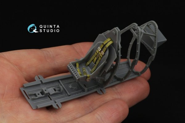 Quinta Studio QR+32046 British Fighter Seatbelts, mid WWII (with metal buckles) (All kits) 1/32