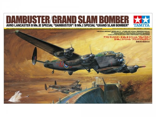 Tamiya 61111 Avro Lancaster B Mk.III Sp. - B Mk.I Sp &quot;Grand Slam Bomber&quot; 1/48