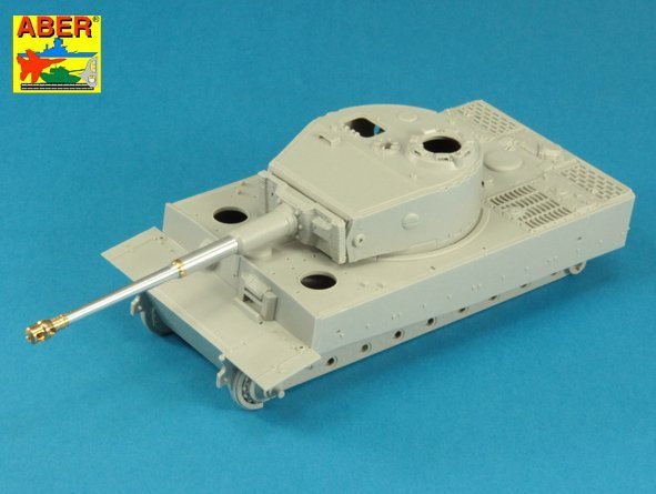 Aber 35L-238 KwK36/L56 88mm barrel for German lateTiger I (1:35)