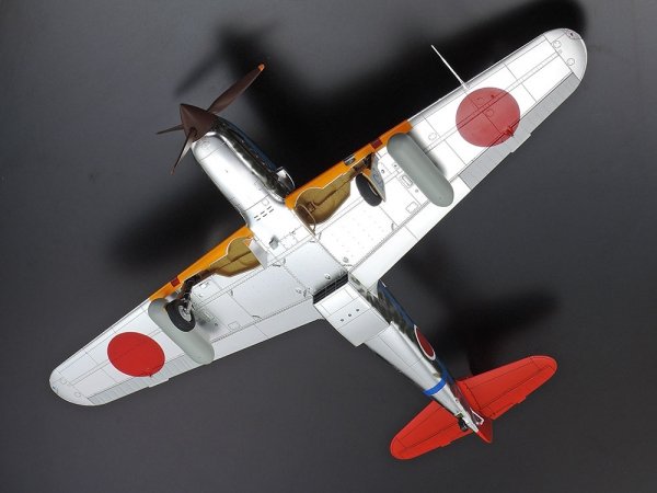 Tamiya 25424 Kawasaki Ki-61-Id Hien (Tony) Silver Color Plated (w/Camo Decals) 1/48