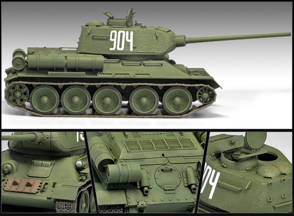 Academy 13290 T-34/85 No.112 Factory Production (1:35)