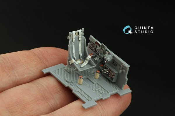 Quinta Studio QD48434 P-47D-25 Thunderbolt 3D-Printed coloured Interior on decal paper (Miniart) 1/48