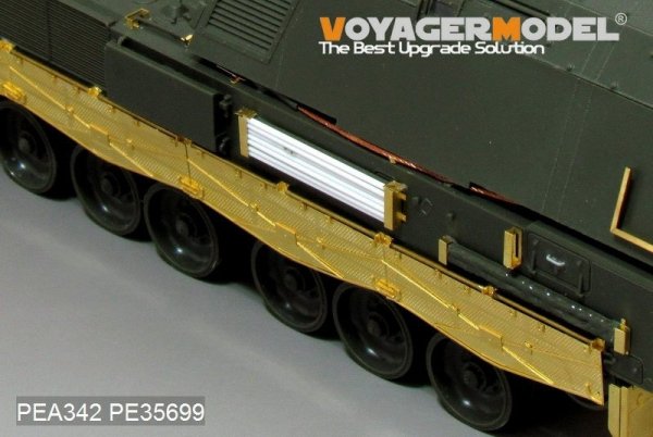 Voyager Model PEA342 Modern German PzH2000 Side skirts (For MENG TS-012) 1/35