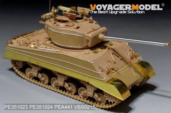 Voyager Model PE351023 WWII US M4A3 (76) w Mid Tank Basic For MENG TS-043 1/35