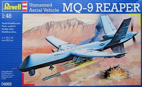 Revell 04865 MQ-9 Reaper - Unmanned Aerial Vehicle (1:48)