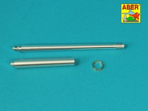 Aber 16l-29 Barrel for the Pak 40 anti-tank gun without muzzle brake / Lufa do armaty p/panc Pak 40 bez hamulca wylotowego 1/16