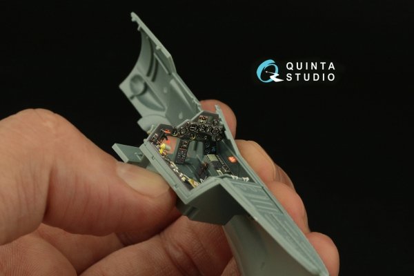 Quinta Studio QD48315 Fw 190A-5/6 3D-Printed &amp; coloured Interior on decal paper (Eduard) 1/48