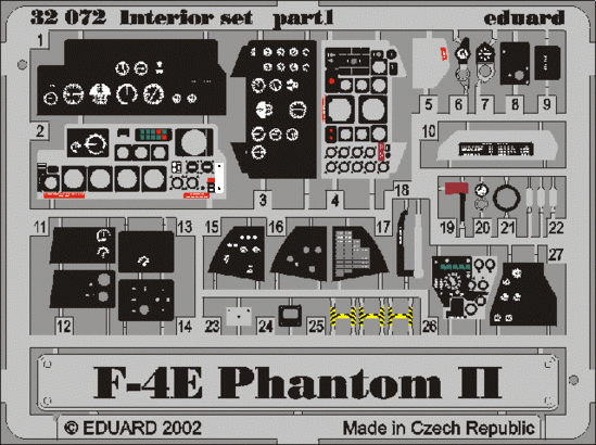 Eduard BIG3202 F-4E 1/32 Tamiya