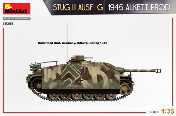 MiniArt 35388 STUG III AUSF. G 1945 ALKETT PROD. 1/35