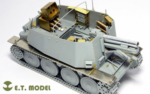 E.T. Model E35-005 WWII German Sd.Kfz.138/1 Ausf.H 15cm sIG33/1 “Grille” (For DRAGON 6470) (1:35)