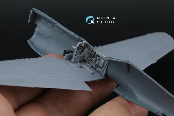 Quinta Studio QD72216 P-40N Warhawk 3D-Printed &amp; coloured Interior on decal paper (Special Hobby) 1/72