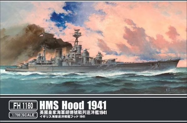 FlyHawk Model FH1160 HMS Hood 1941 1/700