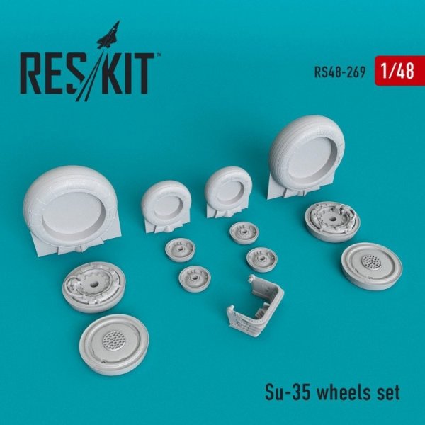 RESKIT RS48-0269 Su-35 wheels set 1/48