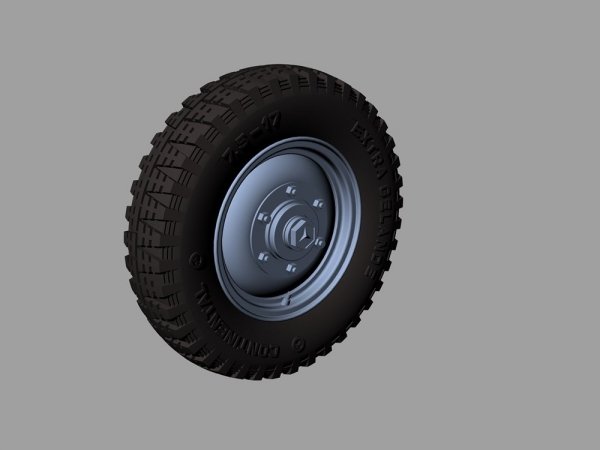 Panzer Art RE35-424 Mercedes G4 road wheels (Gelande pattern) 1/35
