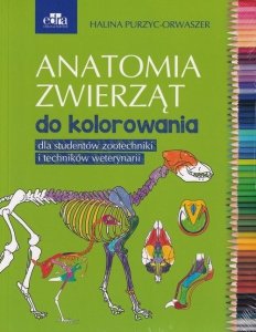 Anatomia zwierząt do kolorowania Dla studentów zootechniki i techników weterynarii
