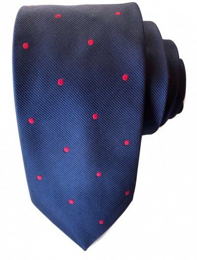 Cravatta a pois Farfetch Uomo Accessori Cravatte e accessori Papillon Blu 