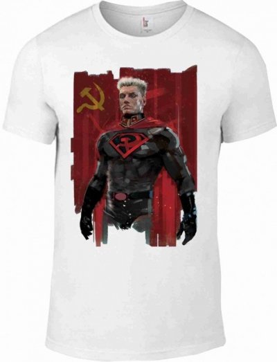 T-shirt - Biała - Z nadrukiem
